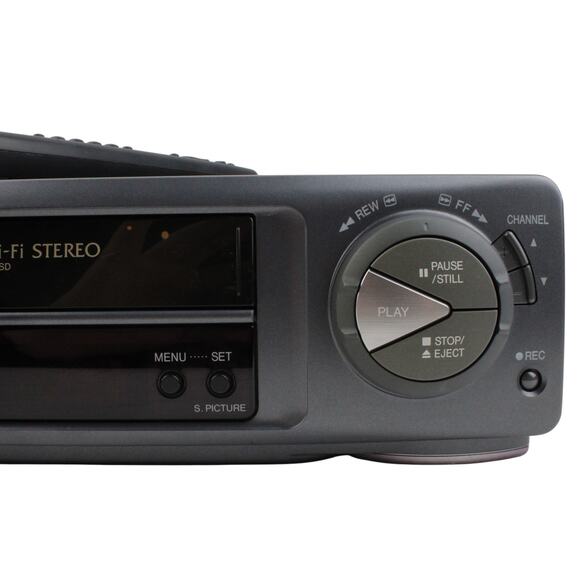 Sharp VC-H954U VCR VHS Video Cassette Recorder - With Remote & Orig. Box Tested! - Picture 4 of 10